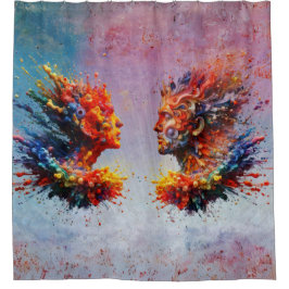 Am Anfang... Duschvorhang