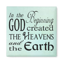 Am Anfang erschuf Gott Himmel und Erde