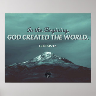 Am Anfang - Genese 1:1 Poster