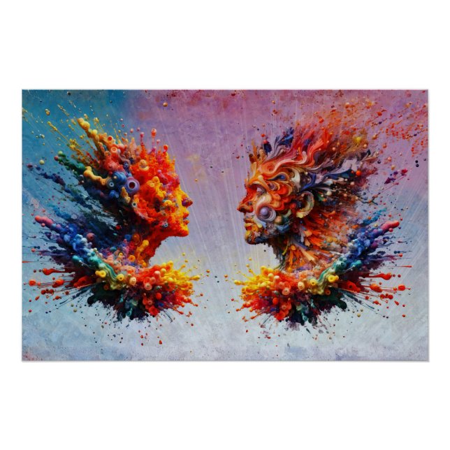 Am Anfang... Poster (Vorderseite)