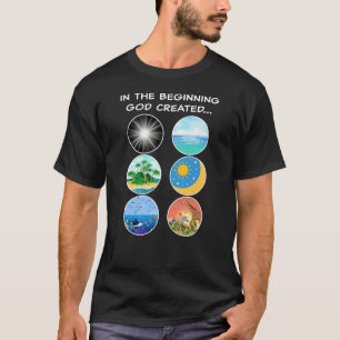 Am Anfang schuf Gott - Genesis 1-2 T-Shirt