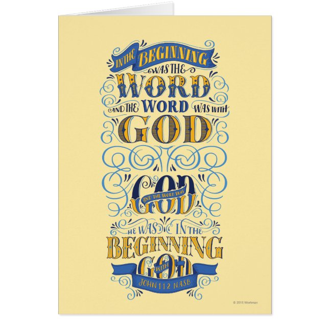 Am Anfang war das Wort (Vorne)