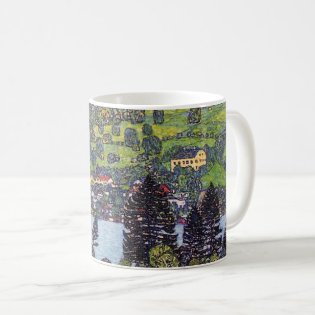 Am Attersee, Gustav Klimt Kaffeetasse (VorderseiteRechts)