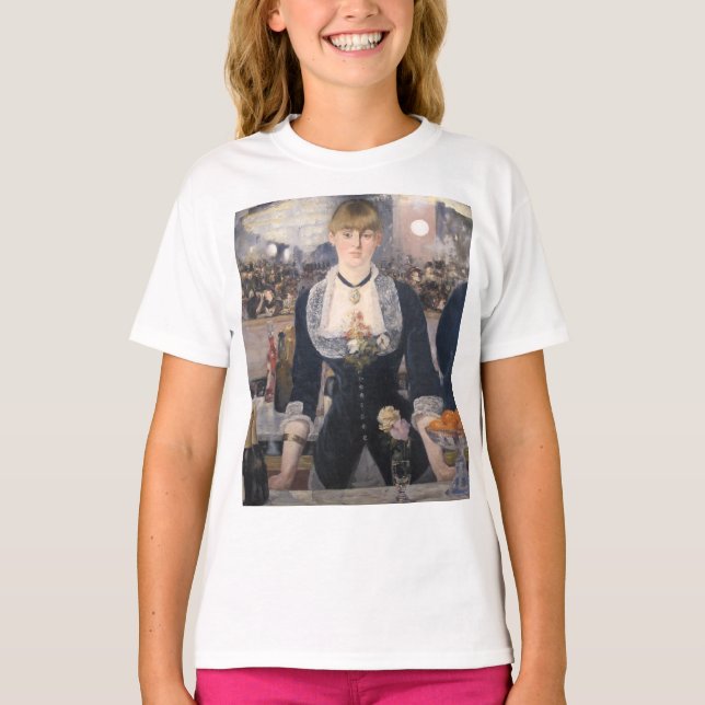 Am Bar der Follies-bergere Edouard Manet T-Shirt (Vorderseite)