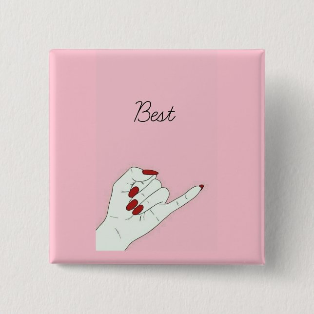 Am besten button (Vorderseite)