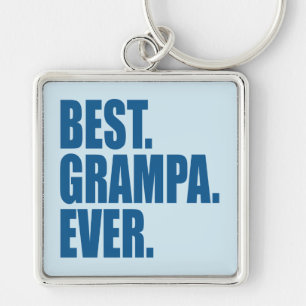 Am besten. Grampa. Immer. (Blau) Schlüsselanhänger