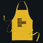 Am besten. Mann. Immer. Schürze<br><div class="desc">Ist dein Ehemann der beste aller Zeiten? Zeigen Sie der Welt, auf die Sie stolz sind auf Ihren phantastischen Mann mit diesem Best Husband Ever Design.</div>