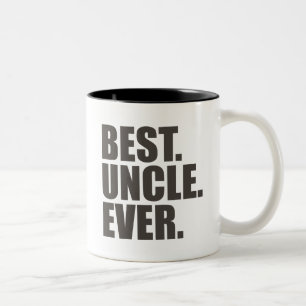 Am besten. Onkel. Überhaupt Zweifarbige Tasse