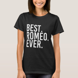 Am besten. Romeo. Immer. Funny Personalisiert Name T-Shirt