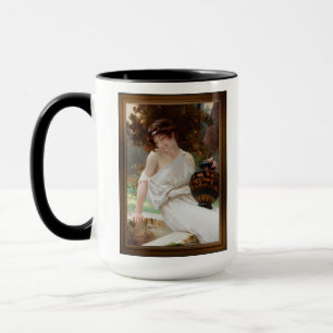 Am Brunnen von Guillaume Seignac Tasse