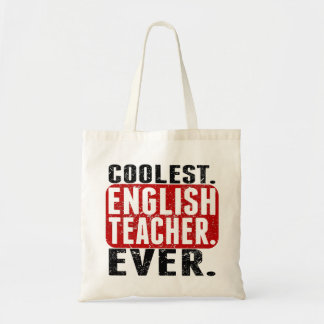Am coolsten. Englischlehrer. Überhaupt Tragetasche