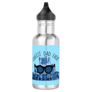 Am coolsten. Vater. Immer. Sonnenbrille Eiskuben Edelstahlflasche