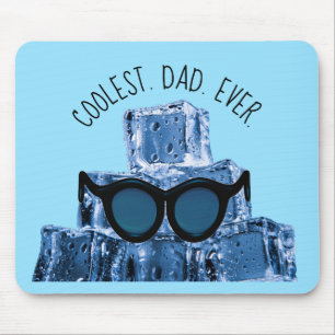 Am coolsten. Vater. Immer. Sonnenbrille Eiskuben Mousepad