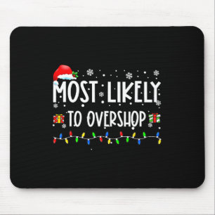 Am Ehersten Zum Übermäßigen Einkaufen Neigende Fam Mousepad