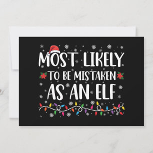 Am ehesten als Elf-Familien-Weihnachten missbrauch Einladung