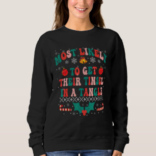 Am ehesten bringt ihre Girlande durcheinander Fami Sweatshirt
