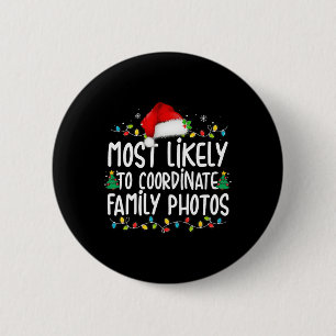 Am ehesten geeignet, familiäre Fotos zu Weihnachte Button