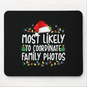 Am ehesten geeignet, familiäre Fotos zu Weihnachte Mousepad