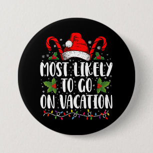 Am ehesten geht es im Urlaub Weihnachten Matching Button