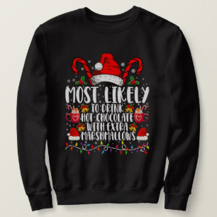 Am ehesten heiße Schokolade Marshmallows trinken Sweatshirt