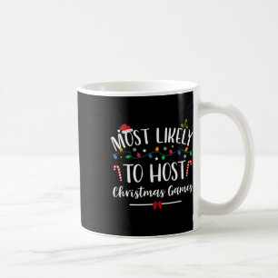 Am ehesten ist es, Weihnachtsspiele Spaß Familie C Kaffeetasse