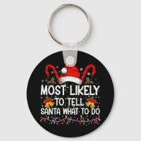 Am ehesten kann man dem Weihnachtsmann sagen, was