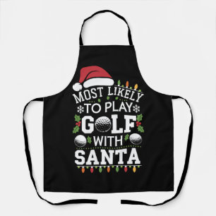 Am ehesten mit Weihnachten Golf spielen Schürze