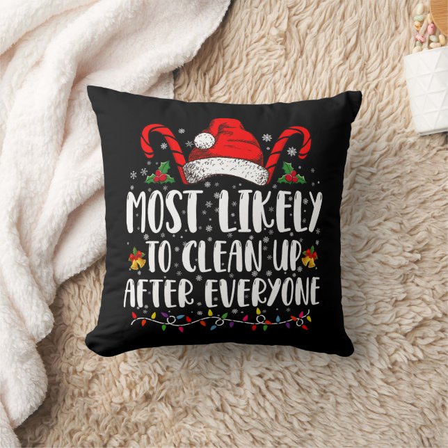 Am ehesten nach Weihnachten aufräumen Kissen (Decke)