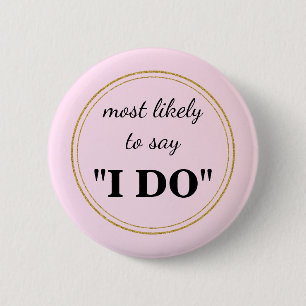 Am ehesten sage "Ich tue" Button