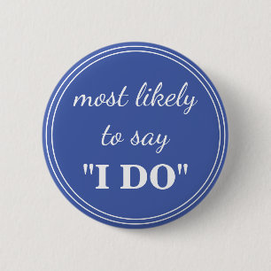 Am ehesten sage "Ich tue" Button