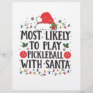 Am ehesten spielt Pickleball mit Santa Flyer