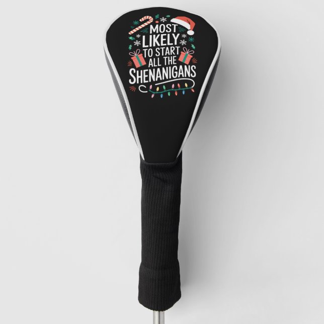 Am ehesten starten alle Shenanigans Familie Golf Headcover (Vorderseite)