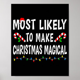 Am ehesten Weihnachten Xmas Familie passende Paja Poster