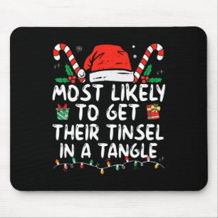Am ehesten wird ihre Girlande zu einem Wirrwarr Fa Mousepad