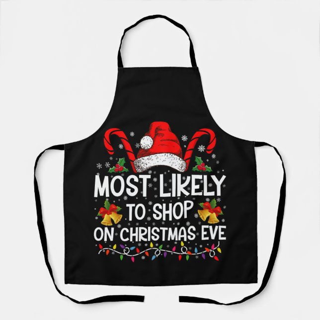 Am ehesten zu Weihnachten kaufen Schürze (Vorderseite)