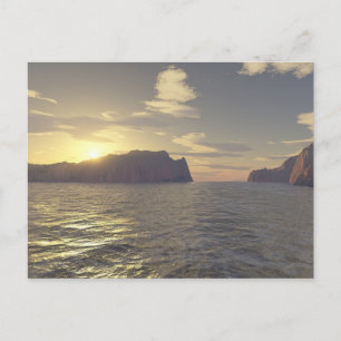 am Ende der Welt Postkarte