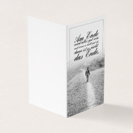 Am Ende Ende wird sich gut sein