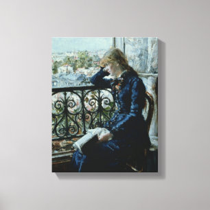 Am Fenster 1881 Leinwanddruck