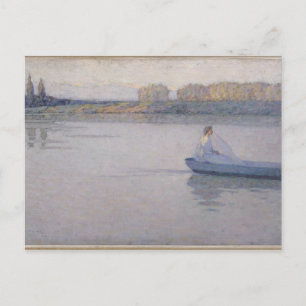 Am Fluss Morning, 1896 Postkarte