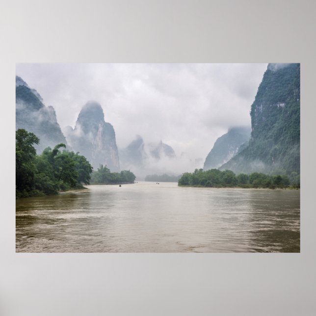 Am Fluss Yangshuo Poster (Vorne)
