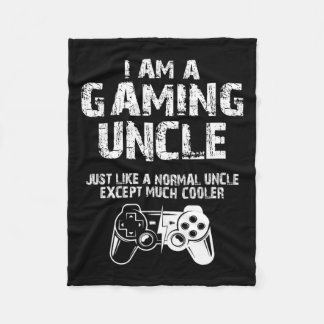 Am Gaming Onkel Funny Video Gamer Niedliches Video Fleecedecke