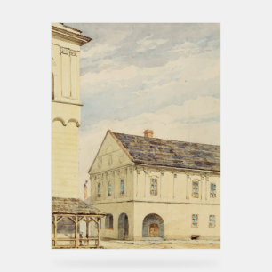 Am Glockenturm in Spisska Sobota Acrylschild