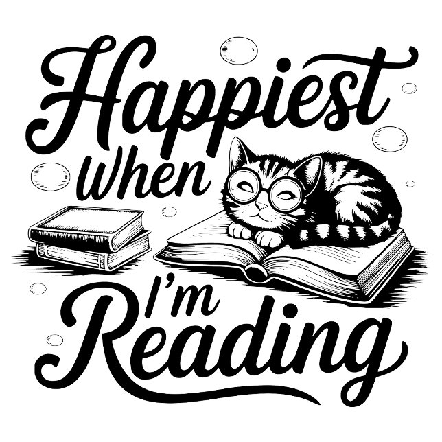 Am glücklichsten, wenn ich lese hoodie (Von Creator hochgeladen)