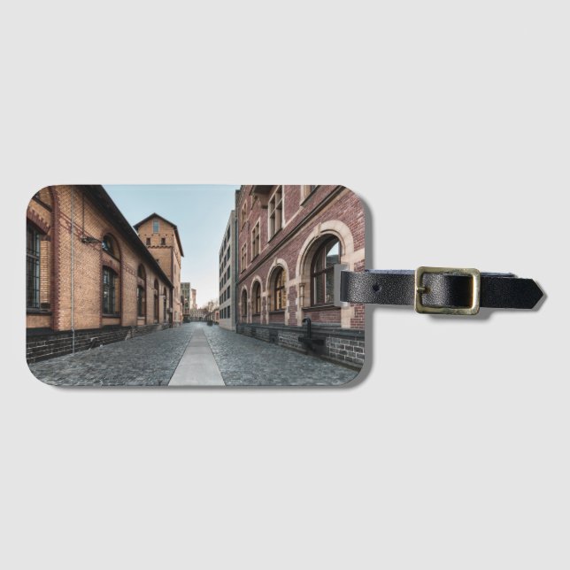 Am Hafenamt - Köln Gepäckanhänger (Vorderseite (Horizontal))