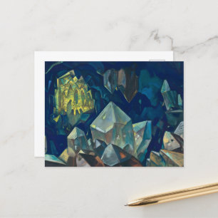 Am heiligsten, Schatz der Berge von Roerich Postkarte