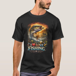 Am Horizont angehakt T-Shirt