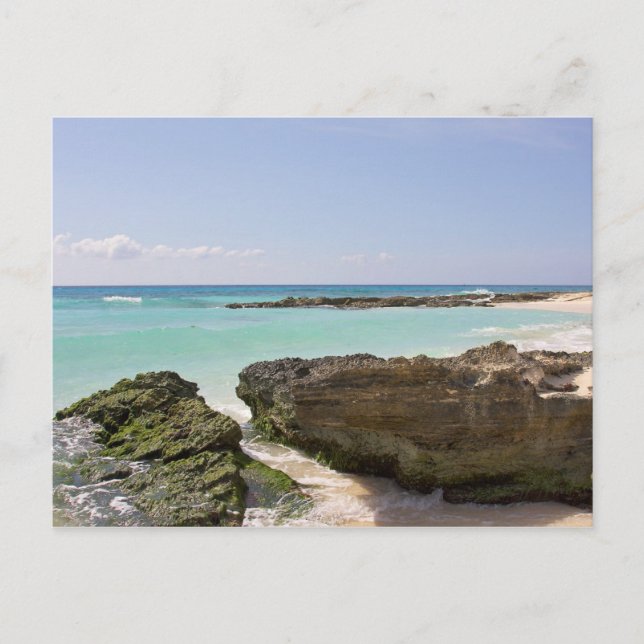 Am Karibischen Meer Postkarte (Vorderseite)