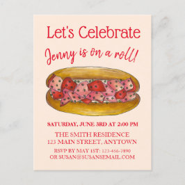 Am Lobster Roll Gratulationen Maine ME Feinschmeck Einladungspostkarte