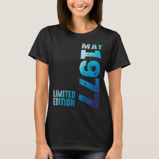 Am Mai 1977 Jahr 1977 Retro 1977 Vintag 1977 seit T-Shirt
