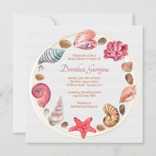 Am Meer Bridal Dusche Einladung